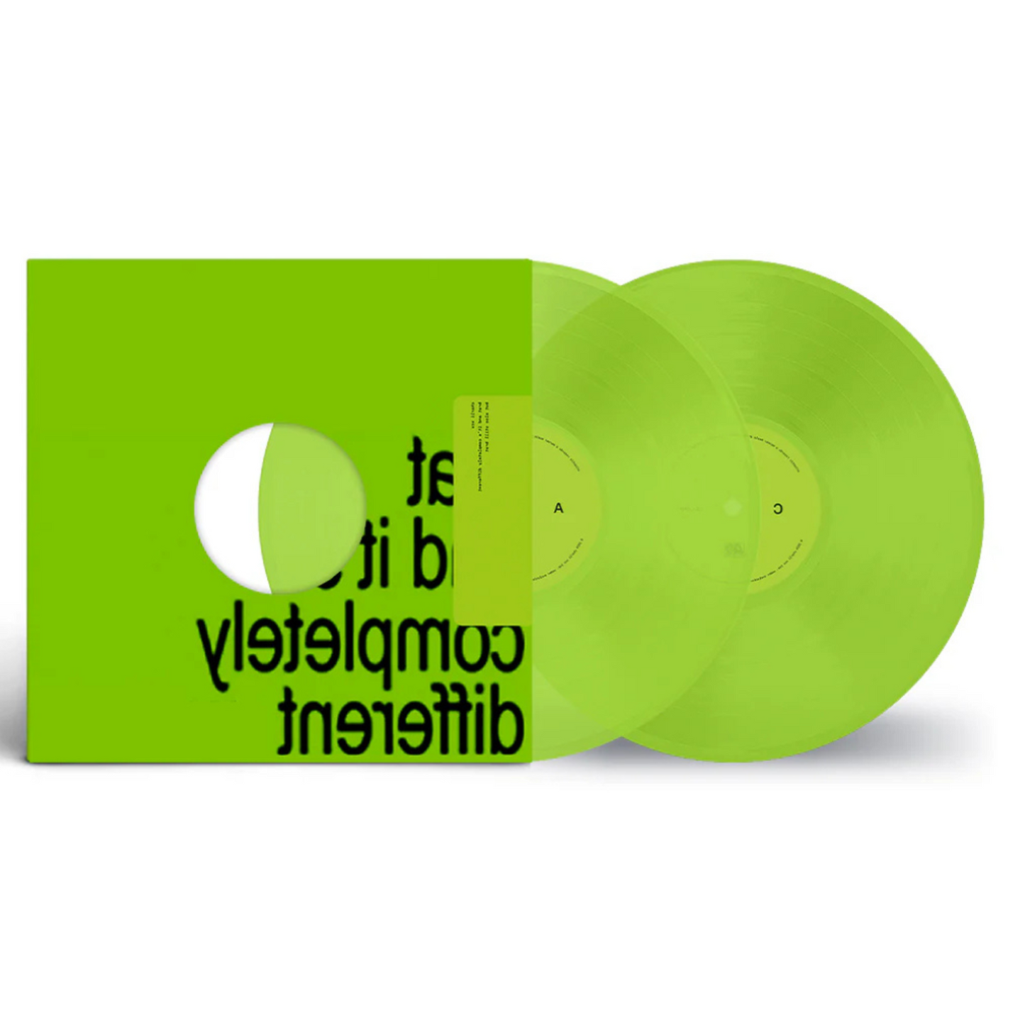 Brat and its completely different vinyl - Charli XCX 2LP