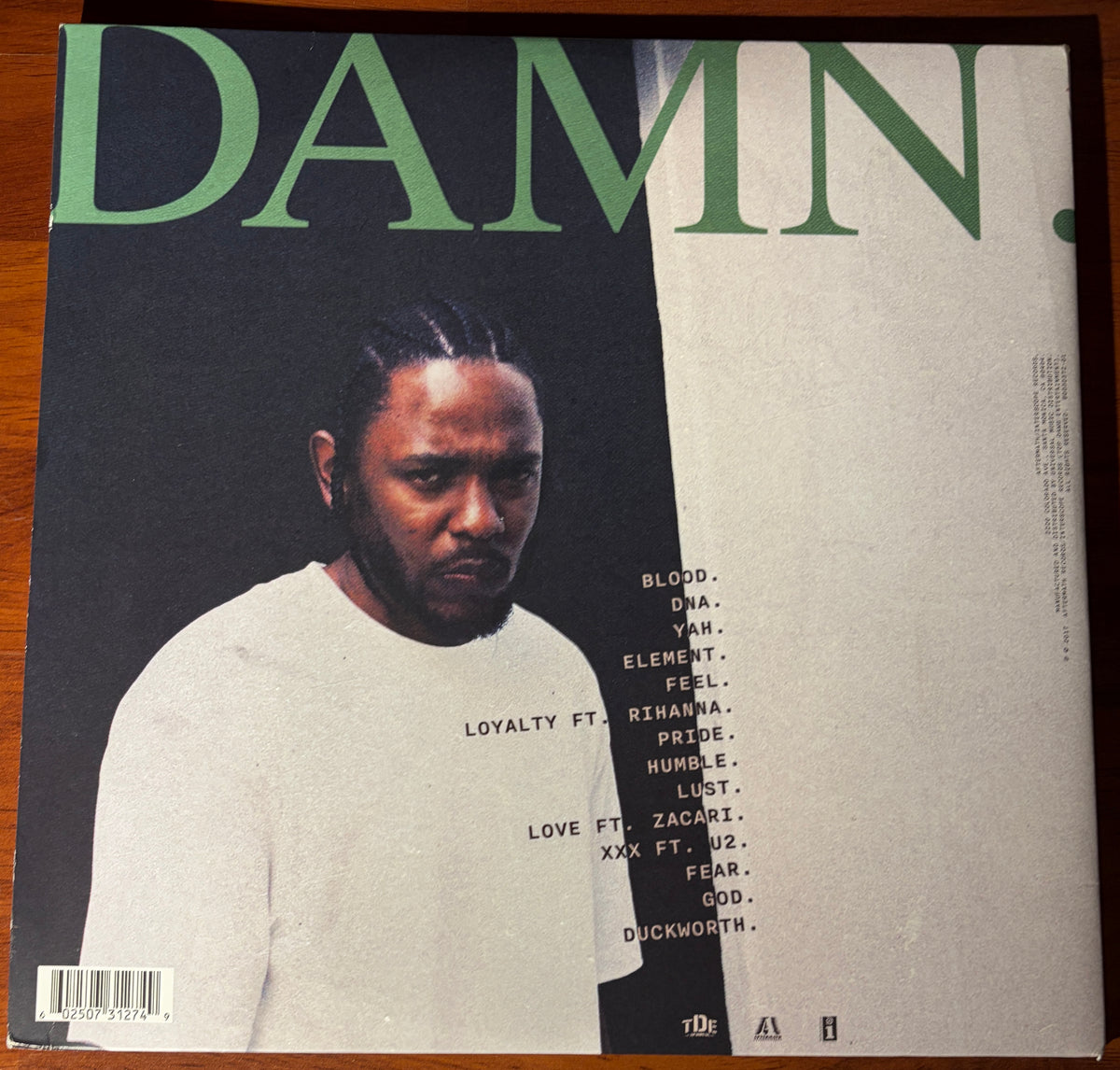 Damn (Target Exclusive) vinyl - Kendrick Lamar 2LP (NOT SEALED, READ DESCRIPTION)