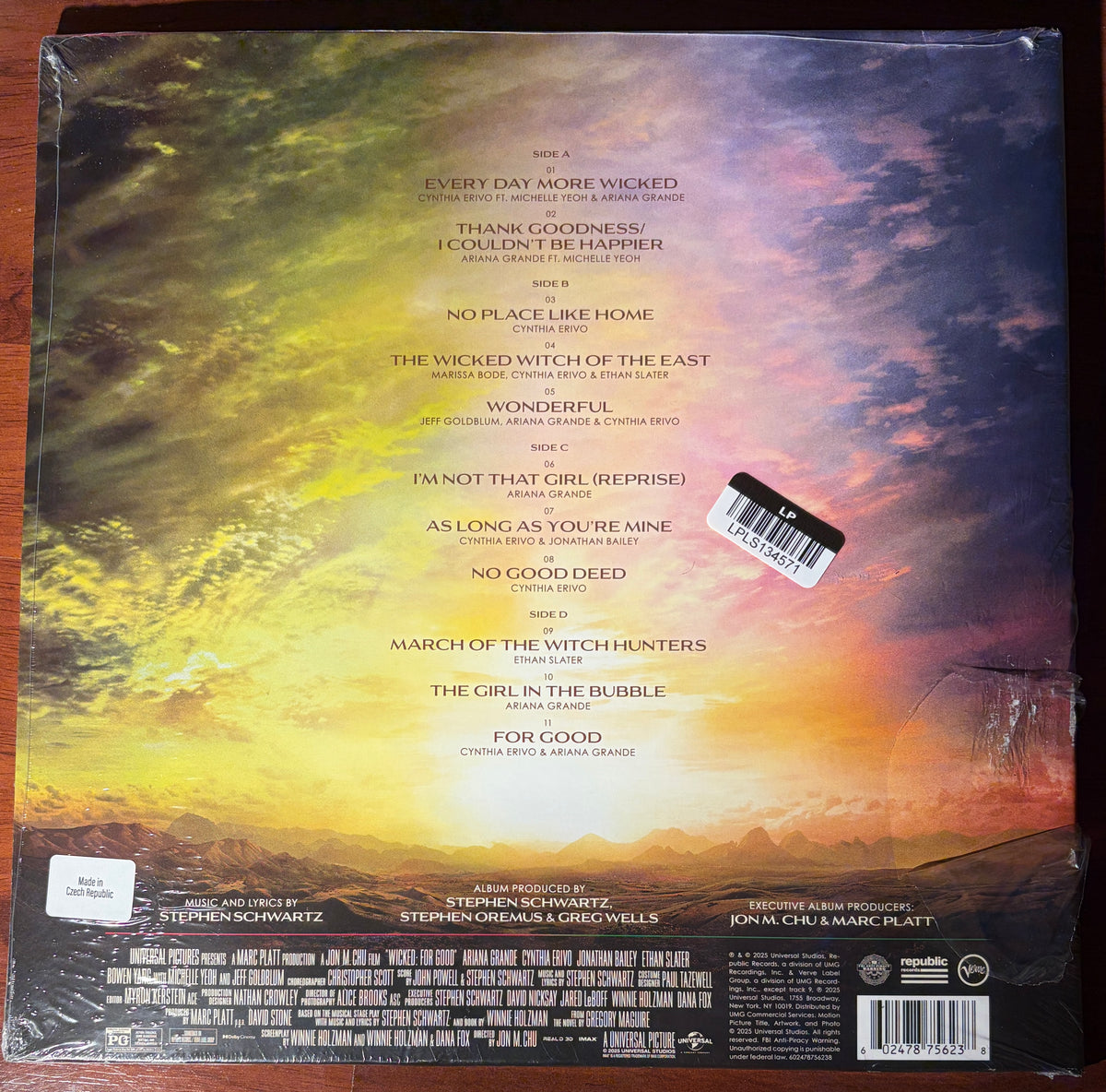 Wicked: For Good, The Soundtrack (Target Exclusive) vinyl - Wicked 2LP (READ DESCRIPTION)