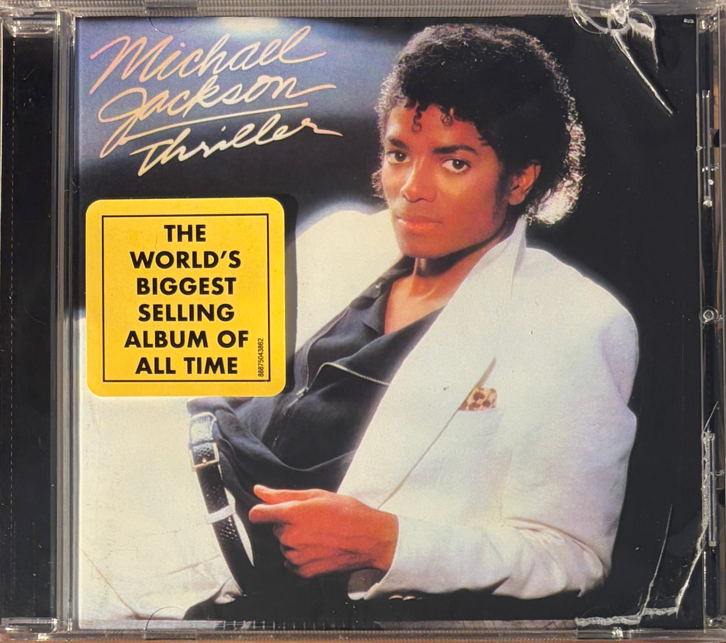 Thriller CD - Michael Jackson (damaged jewel case)