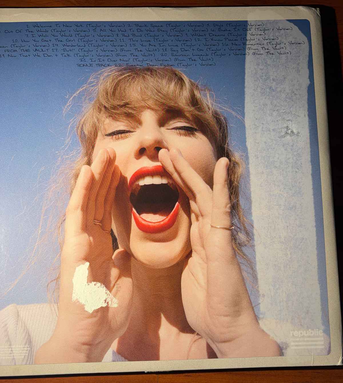 1989 Taylor's Version (Target Exclusive) vinyl - Taylor Swift 2LP (NOT SEALED, READ DESCRIPTION)