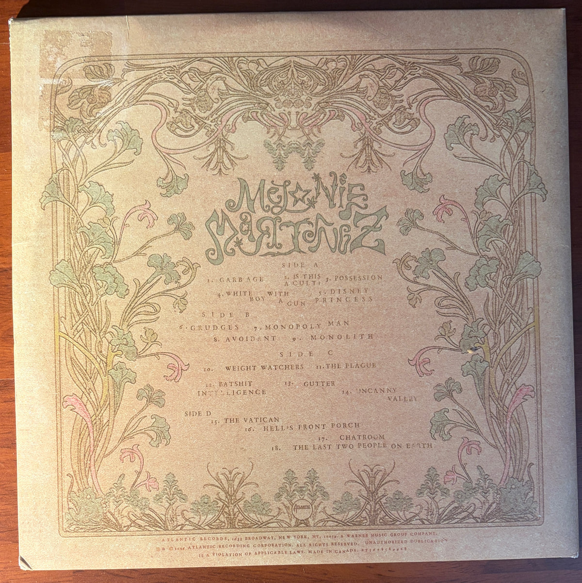 HADES (Target Exclusive) vinyl - Melanie Martinez 2LP (NOT SEALED, READ DESCRIPTION)