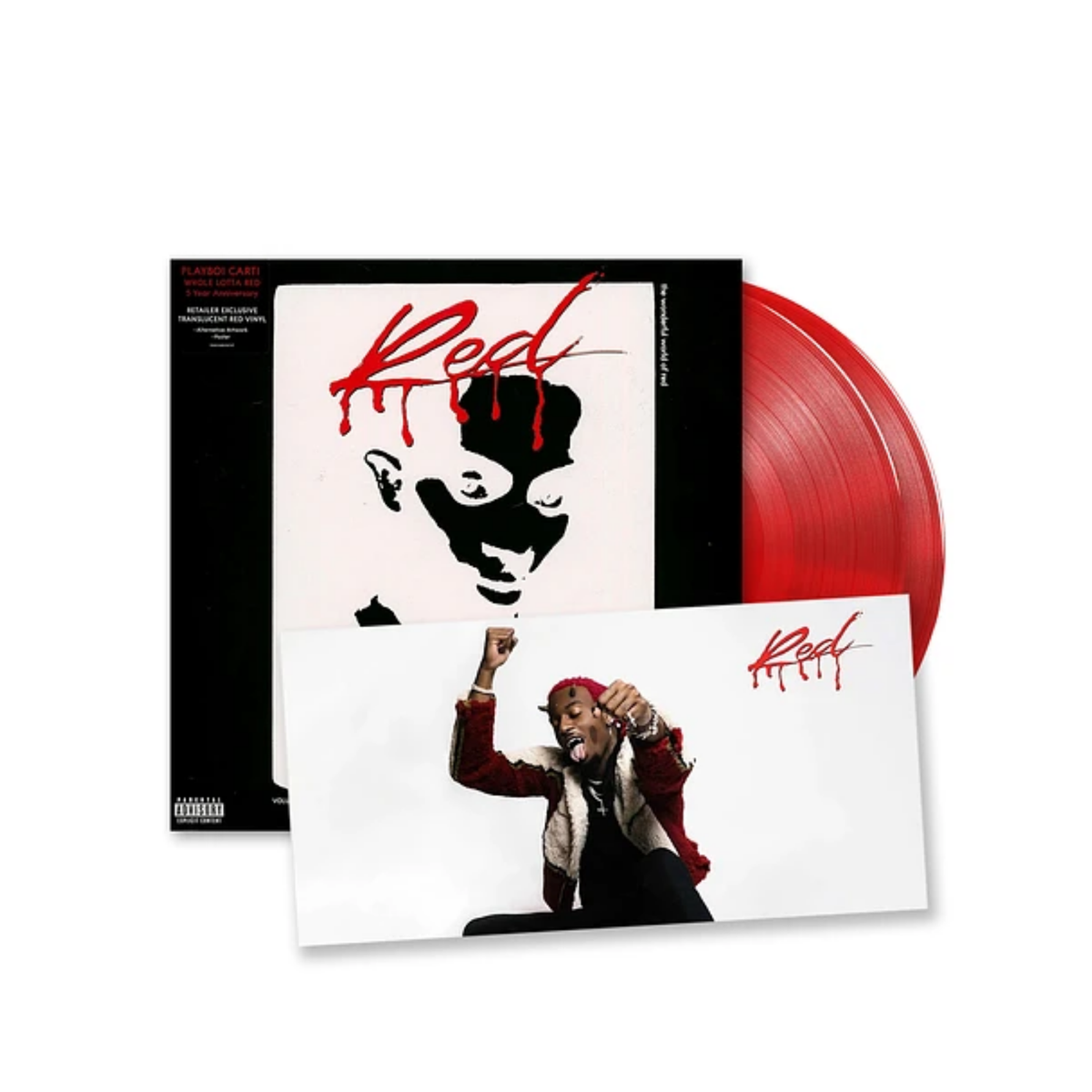 Whole Lotta Red (5 Year Anniversary Edition) (Target Exclusive) vinyl - Playboi Carti 2LP