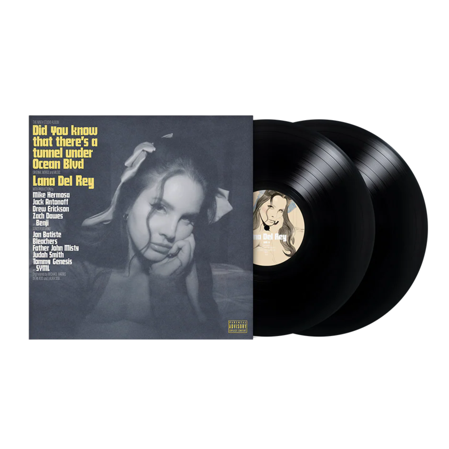 Did you know that there’s a tunnel under Ocean Blvd vinyl - Lana Del Rey 2LP