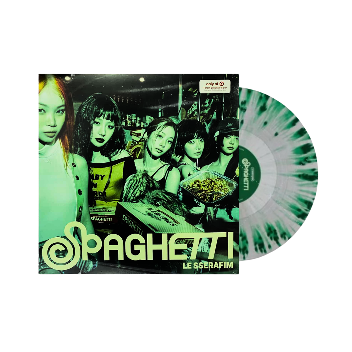 SPAGHETTI (Target Exclusive) vinyl - LE SSERAFIM
