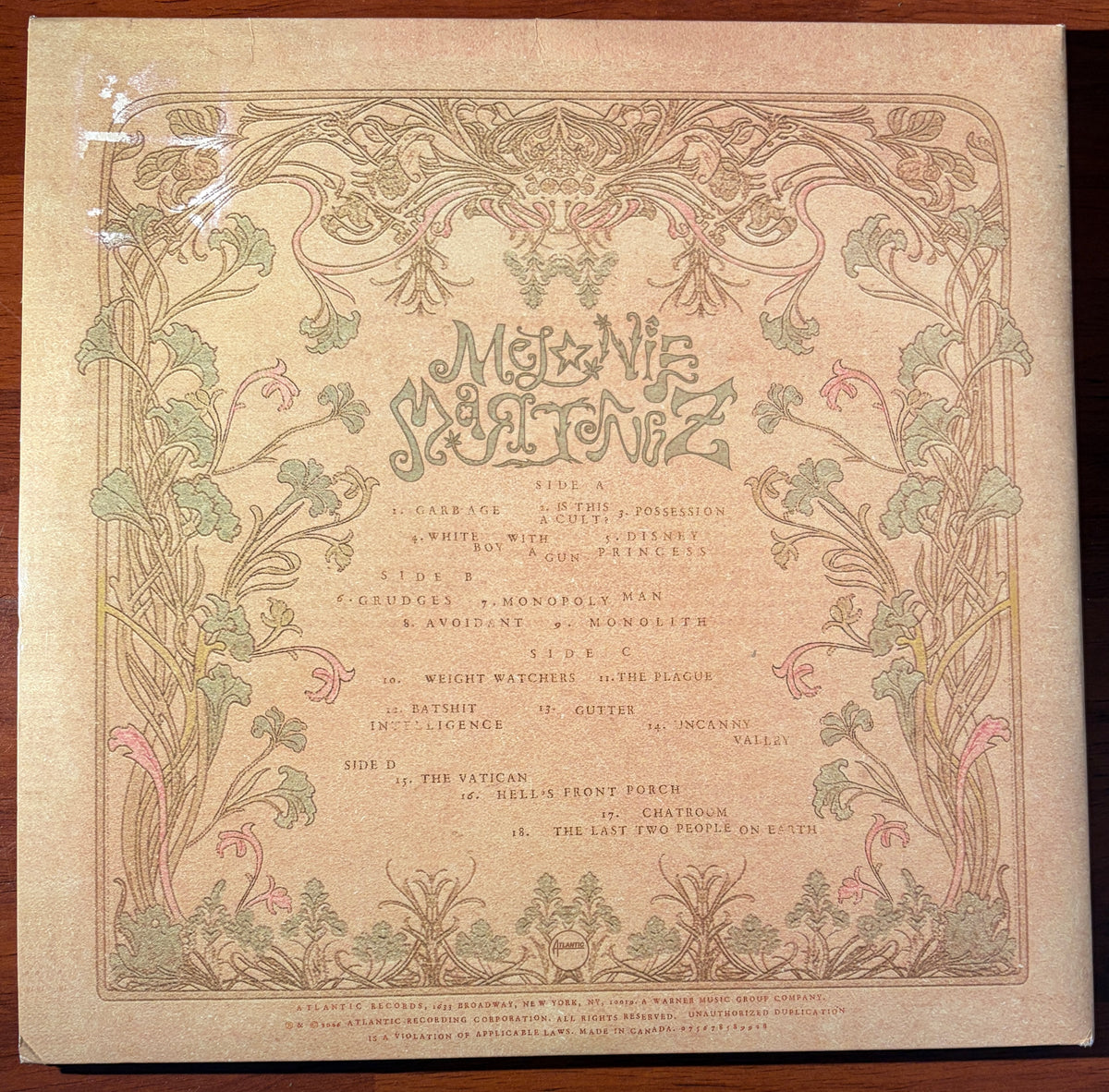 HADES (Target Exclusive) vinyl - Melanie Martinez 2LP (READ DESCRIPTION)